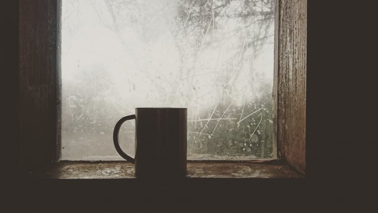 coffee in the window on quitting